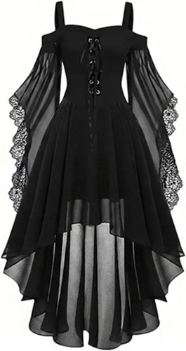 Hexenkleid damen halloween - hexenkleid,