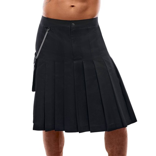 Herren rock schwarz xxl - rock,