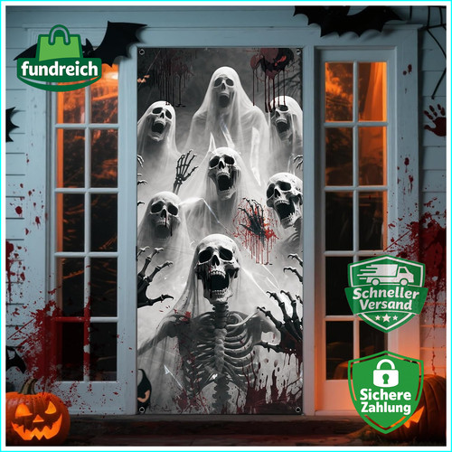 Halloween türdeko türbanner - halloween,