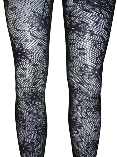 Leggins spitze leggings gothic - spitze,