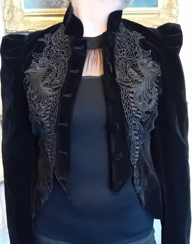 Punk rave diana gothic velvet - punk,
