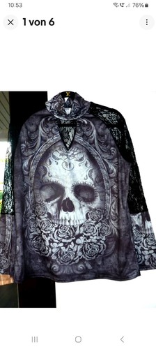 Skull totenkopf shirt tunika - totenkopf,