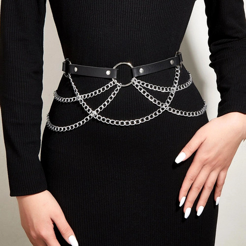 Gothic kettengürtel damen - gothic,