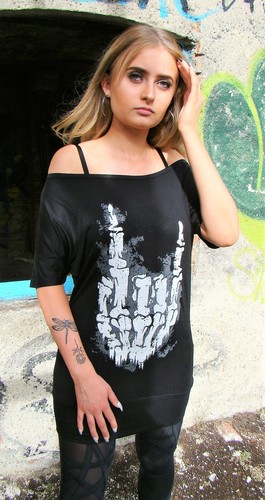 Top shirt dark gothic - dark,,