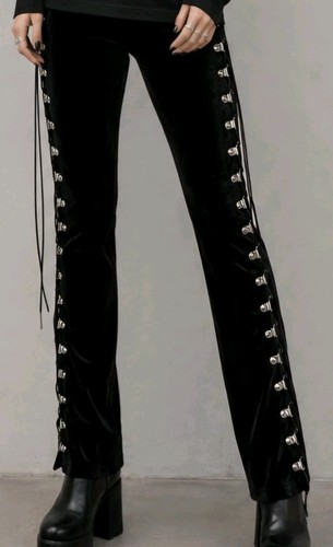 Chemical black gothic hose - hose, gr