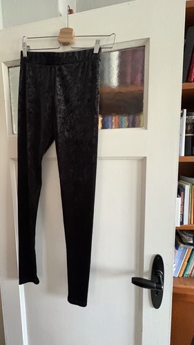 Leggings samt schwarz größe - leggings,