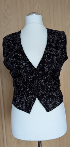 Vintage damen anzug weste - vintage, anzug-weste