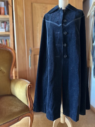 Cape schwarz gothic - cape,