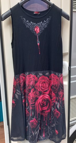 Kleid gothic von spiral - kleid,