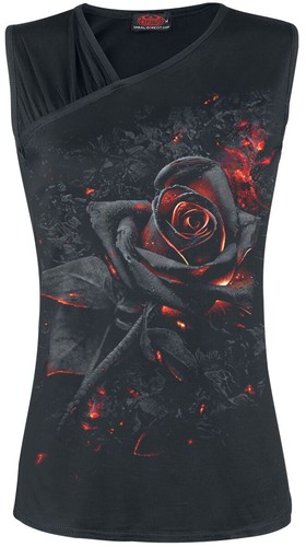 Spiral top damen burnt - spiral,