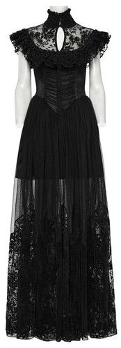 Punk rave langes kleid - rave,