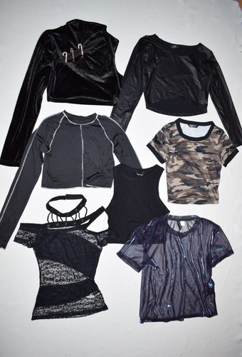 Shirts crop top shirt set - crop,