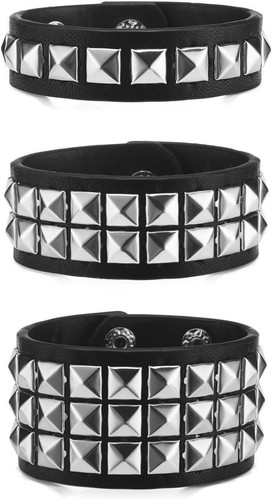 Punk besetztes armband - punk,