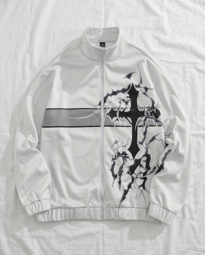 Herren jacke gothic - gothic, kreuz