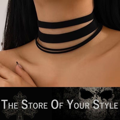 Halsband choker 3er - choker, set