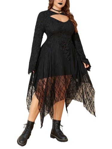 Sexy damen gothic partykleid - sexy,