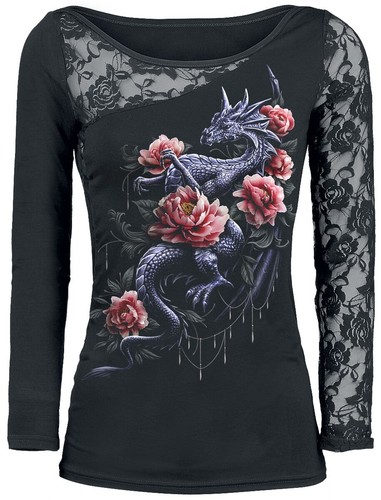 Spiral langarmshirt damen - spiral,
