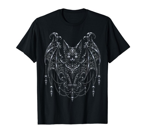Gothic shirt katze - t-shirt,