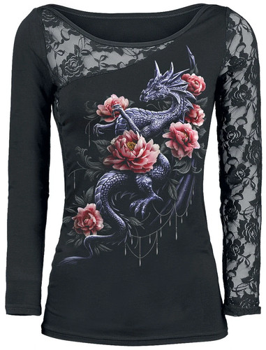 Spiral langarmshirt damen - spiral,