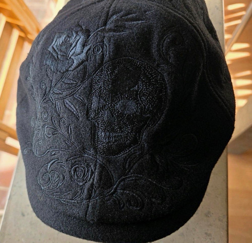 Schiebermütze schwarz