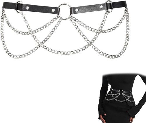 Taillenkette gothic schwarz - gothic,