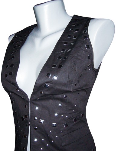 Nieten weste jacke gothic - jacke,