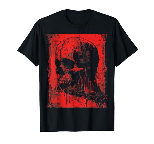 Gothic shirt totenkopf - gothic,