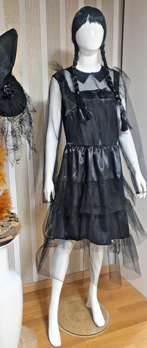 Halloween kleid wednesday - kleid,