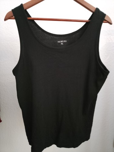 Basic schwarz top unterhemd - top,